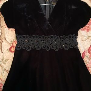 Vintage velvet dress